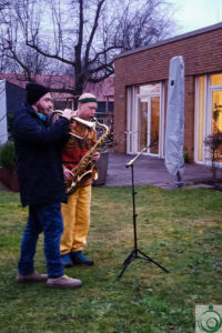 Weihnachtliche Blasmusik Hospiz zum hl. Franziskus